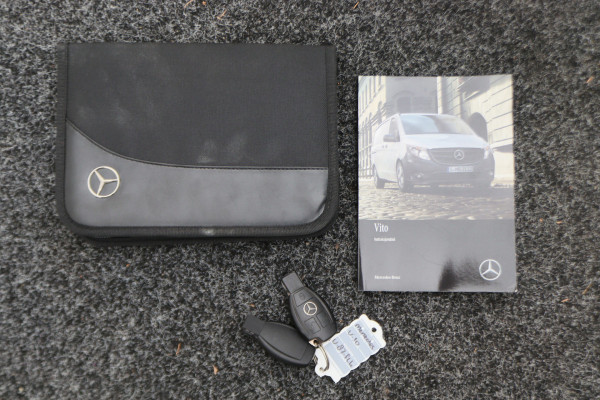 Mercedes-Benz Vito 114 CDI Lang Leer, 2x Schuifdeur, Camera, Standkachel, Cruise, Bluetooth, Trekhaak, 16''