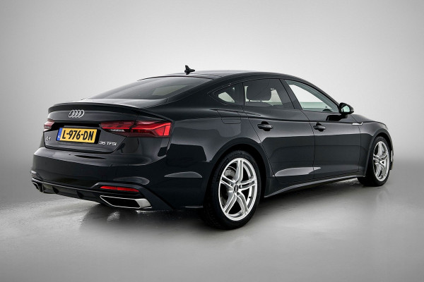 Audi A5 Sportback 35 TFSI Business edition Automaat (GROOT-NAVIGATIE, LED, CARPLAY, SPORTSTOELEN, ELEKT. ACHTERKLEP)