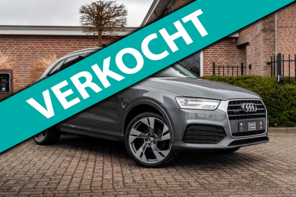 Audi Q3 2.0 TFSI Quattro Sport Line 180 PK Aut. Stoelverwarming Xenon Trekhaak Leder Cruise 20''