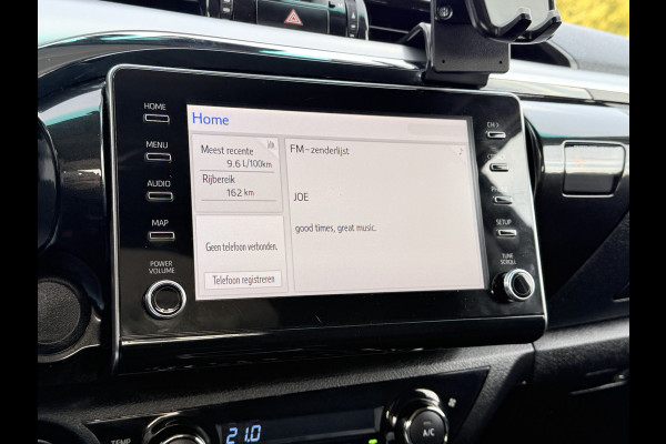 Toyota Hilux 2.4 D-4D AUTOMAAT / 4x4 / 1e EIG. / 3.500 KG AHG / CAMERA / TREKHAAK / ECC / CRUISE / CARPLAY
