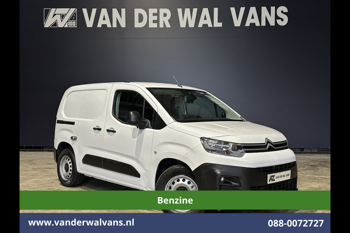 Citroën Berlingo 1.2 PureTech 131pk Automaat **Benzine** L1H1 Euro6 Airco | 3-Zits | Navigatie | Camera | Apple carplay android auto, cruisecontrol, parkeersensoren, bijrijdersbank