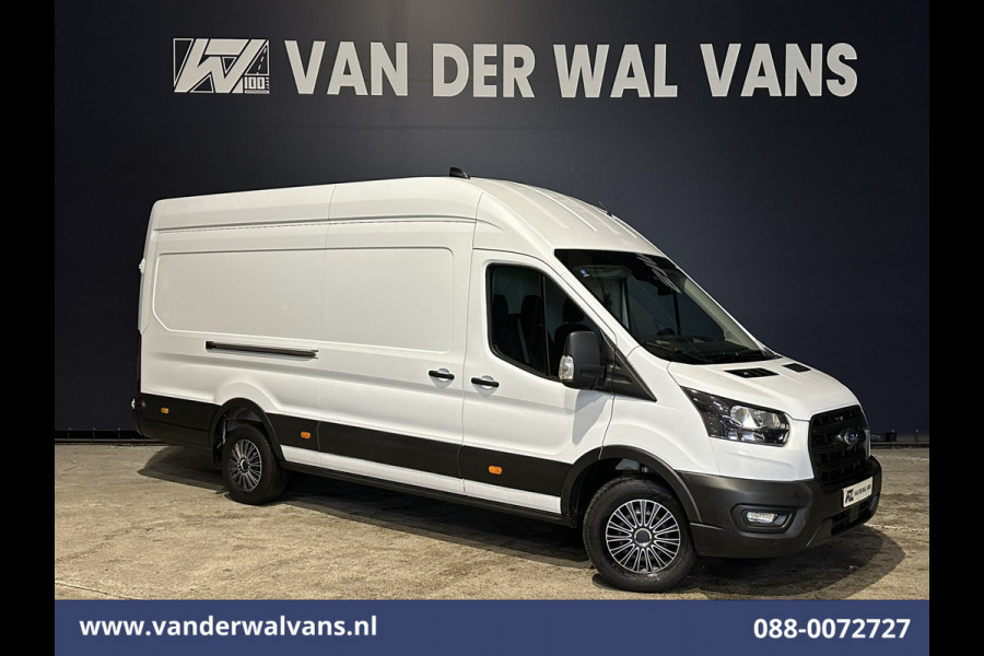 Ford Transit 2.0 TDCI 131pk L4H3 Euro6 Airco | Camera | Cruisecontrol | Verwarmde voorruit Parkeersensoren, Bijrijdersbank