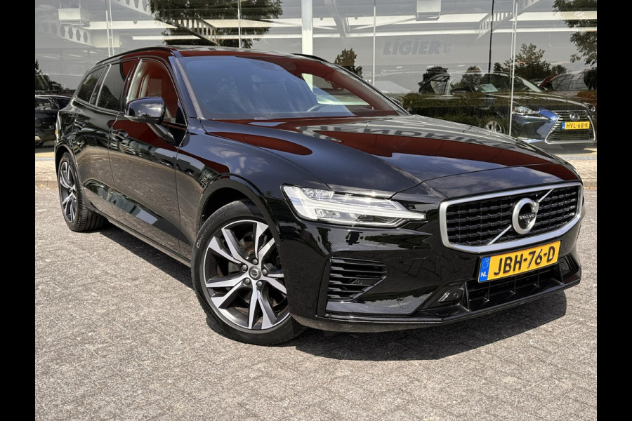 Volvo V60 2.0 T8 Twin Engine AWD R-Design | Pano | 360 Cam | H&K | Luxury Line | HUD | occasion