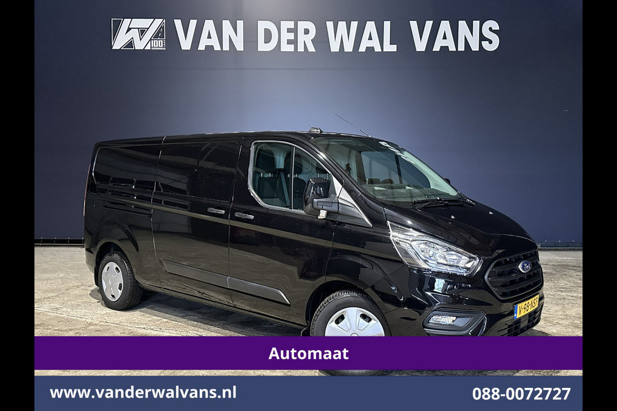 Ford Transit Custom 2.0 TDCI 131pk Automaat L2H1 Euro6 Airco | Apple Carplay | LED | Cruisecontrol Android Auto, Parkeersensoren, Verwarmde voorruit, Bijrijdersbank