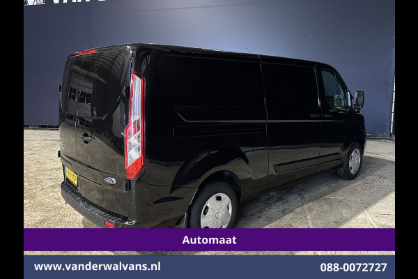 Ford Transit Custom 2.0 TDCI 131pk Automaat L2H1 Euro6 Airco | Apple Carplay | LED | Cruisecontrol Android Auto, Parkeersensoren, Verwarmde voorruit, Bijrijdersbank