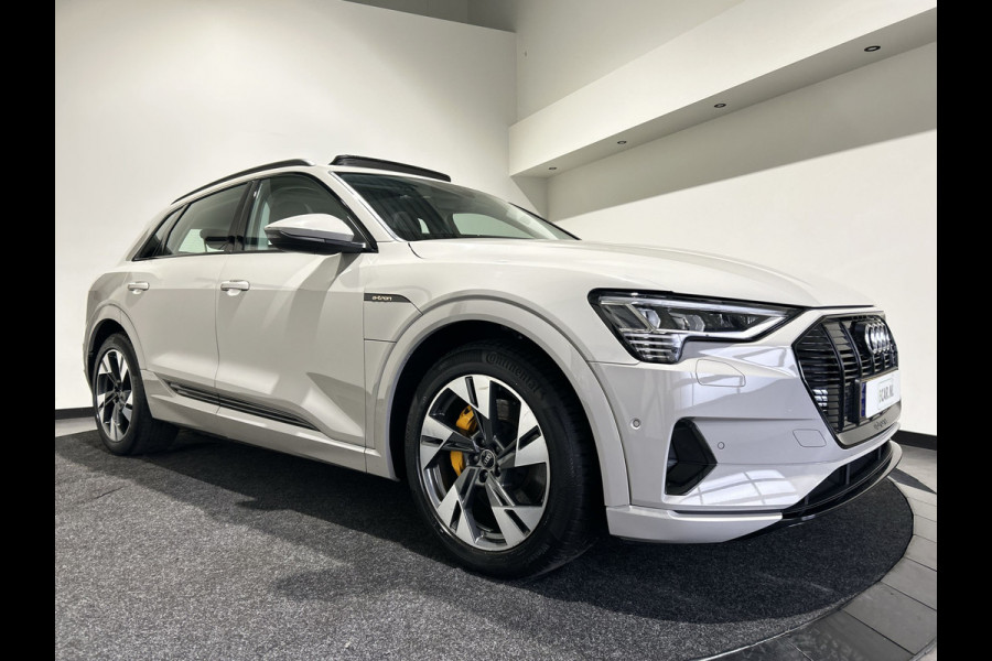 Audi e-tron 50 quattro Business edition Plus 71 kWh | Leder bekleding | Panoramadak | Super dikke uitvoering! Soh (batterijcheck) Waarde 93,1%
