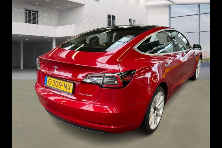 Tesla Model 3 Aut. Long Range Dual Motor AWD | SOH 91.2% | Autopilot | Panorama | Leder |