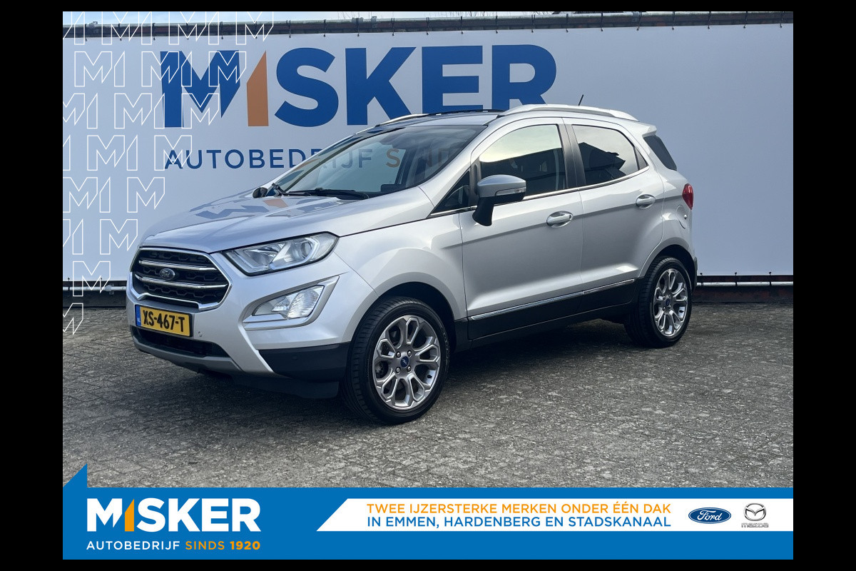 Ford EcoSport 125pk EB Titanium *DEALERONDERHOUDEN*TREKHAAK*WINTERPACK*CAMERA