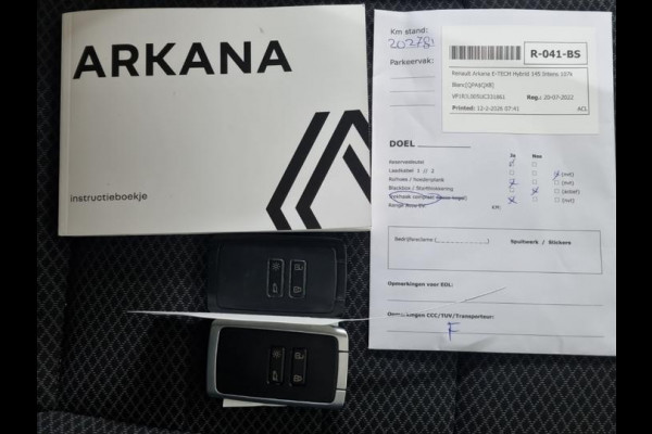 Renault Arkana Aut. 1.6 E-Tech Hybrid 145 Intens | Navi | Camera | Trekhaak | Virtual Cockpit