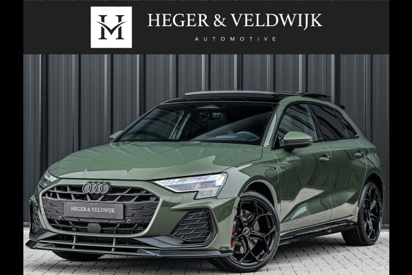 Audi A3 Sportback 45 TFSI e S edition 272pk Competition | Panoramadak | 5 jr garantie | Ambiance interieur | Active Cruise | Sonos Sound | S-Seats + Memory | Head-Up | Camera | Stoelverwarming | Keyless