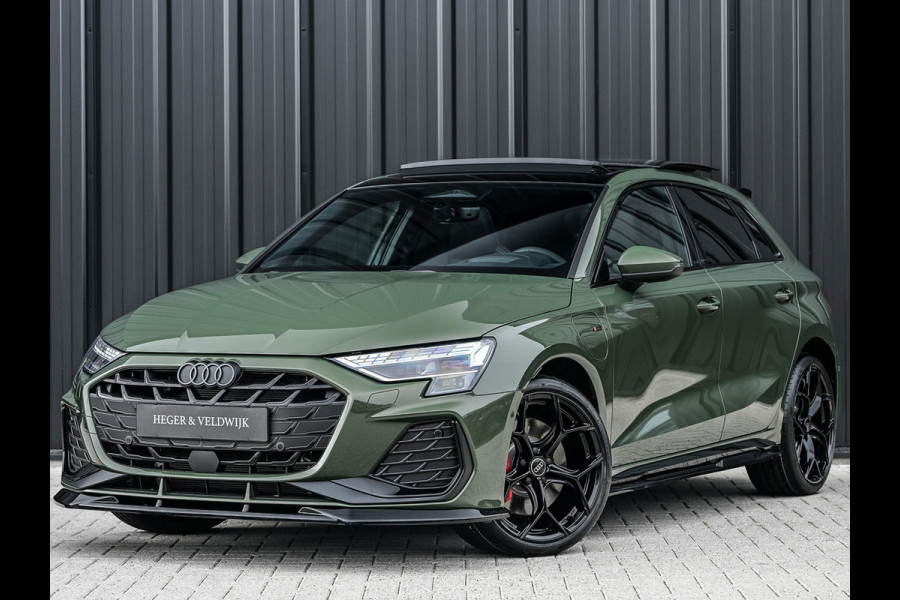 Audi A3 Sportback 45 TFSI e S edition 272pk Competition | Panoramadak | 5 jr garantie | Ambiance interieur | Active Cruise | Sonos Sound | S-Seats + Memory | Head-Up | Camera | Stoelverwarming | Keyless
