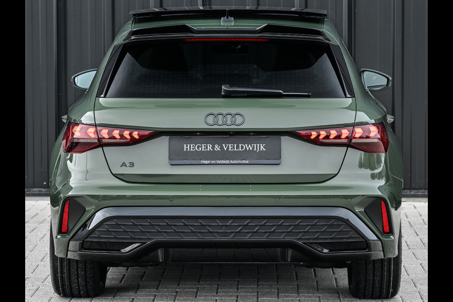 Audi A3 Sportback 45 TFSI e S edition 272pk Competition | Panoramadak | 5 jr garantie | Ambiance interieur | Active Cruise | Sonos Sound | S-Seats + Memory | Head-Up | Camera | Stoelverwarming | Keyless