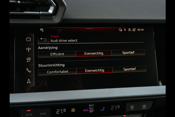 Audi A3 Sportback 45 TFSI e 272pk S edition Competition | Panoramadak | Ambiance interieur | Active Cruise | Sonos Sound | S-Seats + Memory | Head-Up | Camera | Stoelverwarming | Keyless