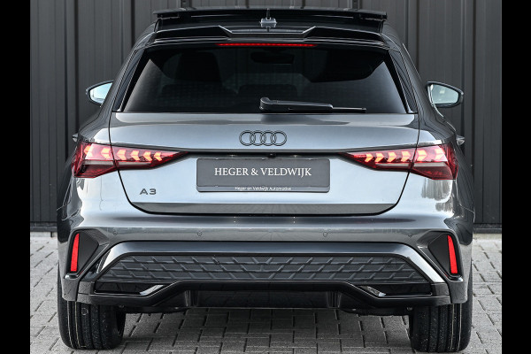 Audi A3 Sportback 45 TFSI e 272pk S edition Competition | Panoramadak | Ambiance interieur | Active Cruise | Sonos Sound | S-Seats + Memory | Head-Up | Camera | Stoelverwarming | Keyless