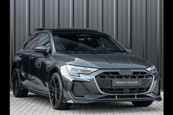 Audi A3 Sportback 45 TFSI e 272pk S edition Competition | Panoramadak | Ambiance interieur | Active Cruise | Sonos Sound | S-Seats + Memory | Head-Up | Camera | Stoelverwarming | Keyless