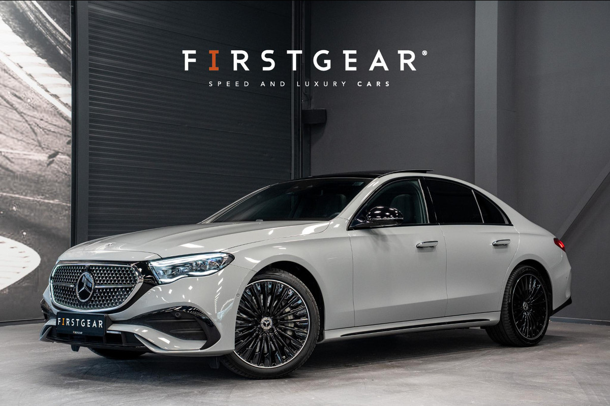 Mercedes-Benz E-Klasse 450 d 4MATIC AMG Line *Burmester / Achteras-besturing / Superscreen + Passagier Display / Stoelventilatie + Massage / Panorama / Soft-Close*