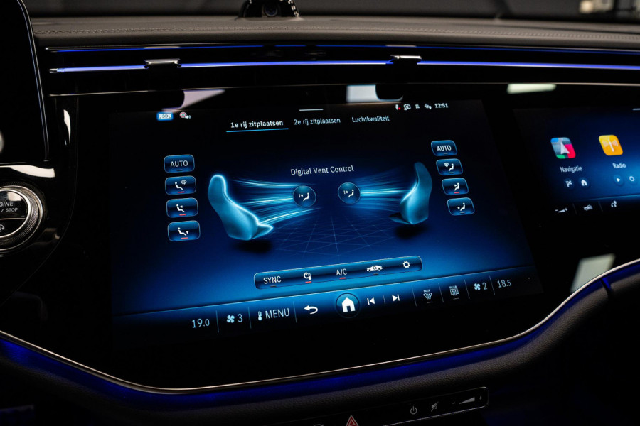 Mercedes-Benz E-Klasse 450 d 4MATIC AMG Line *Burmester / Achteras-besturing / Superscreen + Passagier Display / Stoelventilatie + Massage / Panorama / Soft-Close*