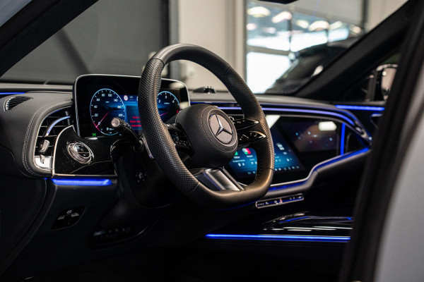 Mercedes-Benz E-Klasse 450 d 4MATIC AMG Line *Burmester / Achteras-besturing / Superscreen + Passagier Display / Stoelventilatie + Massage / Panorama / Soft-Close*