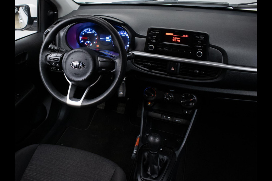 Kia Picanto 1.0 CVVT EconomyPlusLine Sport (AIRCO,BLUETOOTH,LED,LAGE KM STAND,BLACK/WHITE EDITION,SPORTSTOELEN,NETTE STAAT)