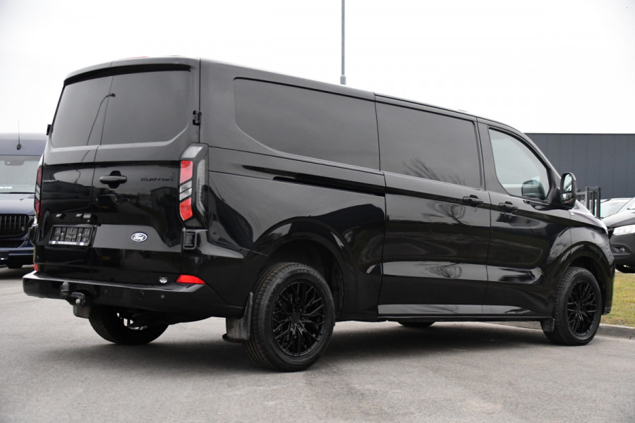 Ford Transit Custom 300 2.0 TDCI L2H1 Limited Black Edition Adaptieve Cruise, Virtual, Camera, Carplay, LED, Trekhaak, Stoelverwarming, NAVI, 170pk, Automaat, Uniek!