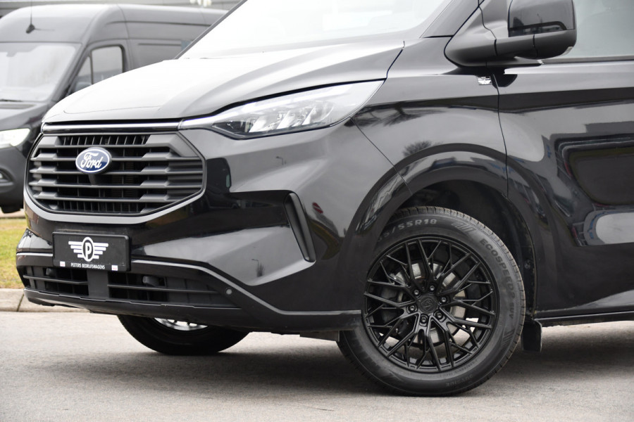 Ford Transit Custom 300 2.0 TDCI L2H1 Limited Black Edition Adaptieve Cruise, Virtual, Camera, Carplay, LED, Trekhaak, Stoelverwarming, NAVI, 170pk, Automaat, Uniek!