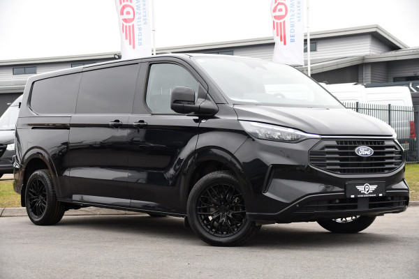 Ford Transit Custom 300 2.0 TDCI L2H1 Limited Black Edition Adaptieve Cruise, Virtual, Camera, Carplay, LED, Trekhaak, Stoelverwarming, NAVI, 170pk, Automaat, Uniek!