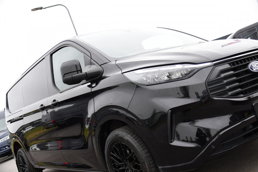 Ford Transit Custom 300 2.0 TDCI L2H1 Limited Black Edition Adaptieve Cruise, Virtual, Camera, Carplay, LED, Trekhaak, Stoelverwarming, NAVI, 170pk, Automaat, Uniek!