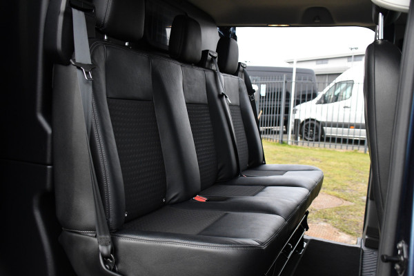 Ford Transit Custom 320 2.0 TDCI L1H1 Sport DC Camera, Cruise, Carplay, 170pk, 2 x Schuifdeur, Automaat, LED, Leder, Stoelverwarming, Uniek!