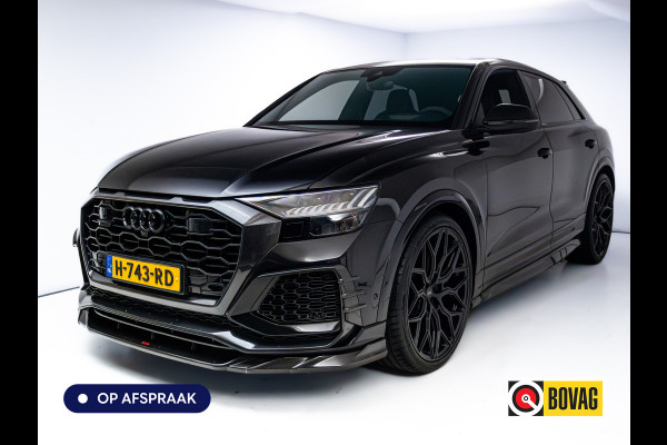 Audi RS Q8 RSQ8 4.0 V8 Urban Dynamic 800 PK / 1000 Nm Quattro | Keramisch | 24" Vossen | Akrapovic Titanium compleet | Panoramadak, Standkachel, Softclose, Stoelverw. & Ventilatie, Elec. trekhaak, B&O, 4 WST