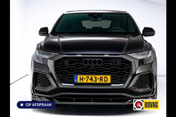 Audi RS Q8 RSQ8 4.0 V8 Urban Dynamic 800 PK / 1000 Nm Quattro | Keramisch | 24" Vossen | Akrapovic Titanium compleet | Panoramadak, Standkachel, Softclose, Stoelverw. & Ventilatie, Elec. trekhaak, B&O, 4 WST