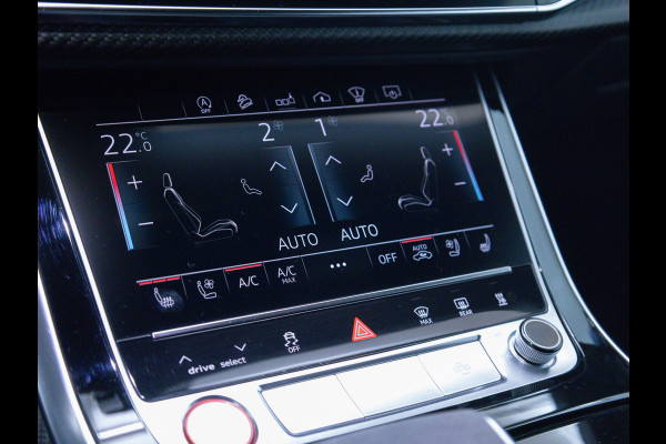 Audi RS Q8 RSQ8 4.0 V8 Urban Dynamic 800 PK / 1000 Nm Quattro | Keramisch | 24" Vossen | Akrapovic Titanium compleet | Panoramadak, Standkachel, Softclose, Stoelverw. & Ventilatie, Elec. trekhaak, B&O, 4 WST