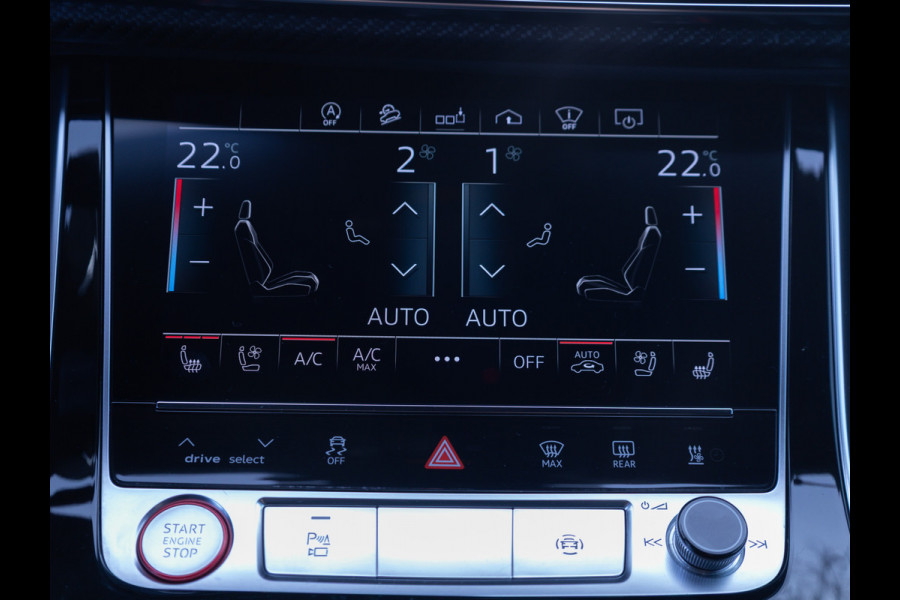 Audi RS Q8 RSQ8 4.0 V8 Urban Dynamic 800 PK / 1000 Nm Quattro | Keramisch | 24" Vossen | Akrapovic Titanium compleet | Panoramadak, Standkachel, Softclose, Stoelverw. & Ventilatie, Elec. trekhaak, B&O, 4 WST