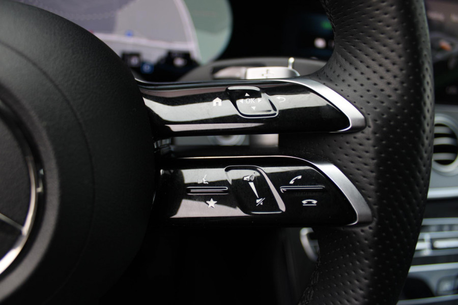 Mercedes-Benz E-Klasse 300e 320PK BUSINESS SOLUTION AMG NIGHT EDITION | MULTISPAAKS AMG VELGEN | 360° CAMERA | | TREKHAAK | MULTIBEAM MATRIX LED KOPLAMPEN | LED ACHTERLICHTEN | ELEKTRISCH VERSTELBARE VOORSTOELEN MET GEHEUGEN FUNCTIE |  ALCANTARA / KUNSTLEDEREN BEKLEDING | VOORSTOELEN VERWARMBAAR | FULL MAP MBUX AUGMENTED REALITY NAVIGATIE | VERKEERSLICHTWEERGAVE | APPLE CARPLAY / ANDROID AUTO | SFEERVERLICHTING | ELEKTRONIC CLIMATE CONTROL |