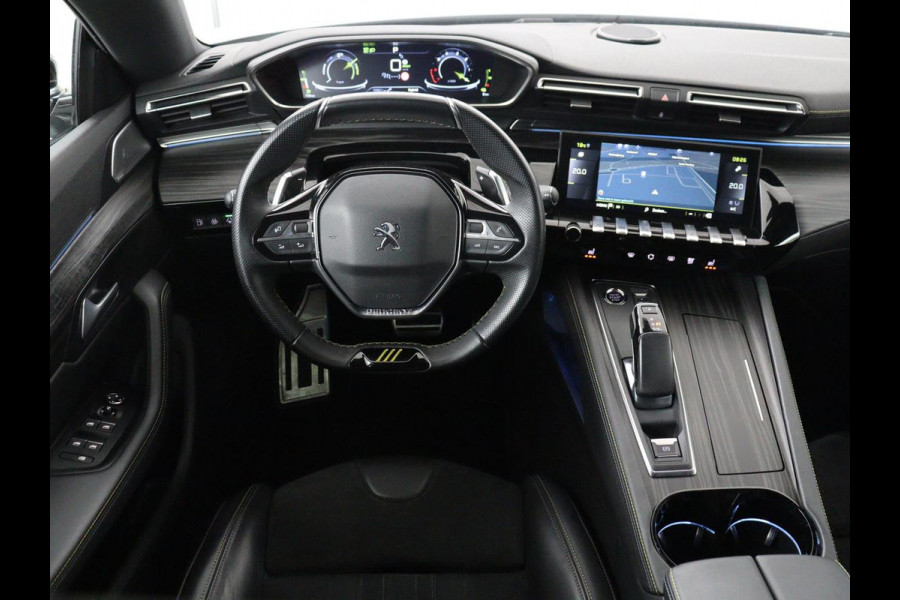 Peugeot 508 1.6 HYbrid Peugeot Sport Engineered | 360pk | Panoramadak | Alcantara | Focal Sound | Stoelverwarming | 360 Camera | Massage | Memory | Sfeerverlichting | Adaptive cruise | PSE | PHEV | Plug In