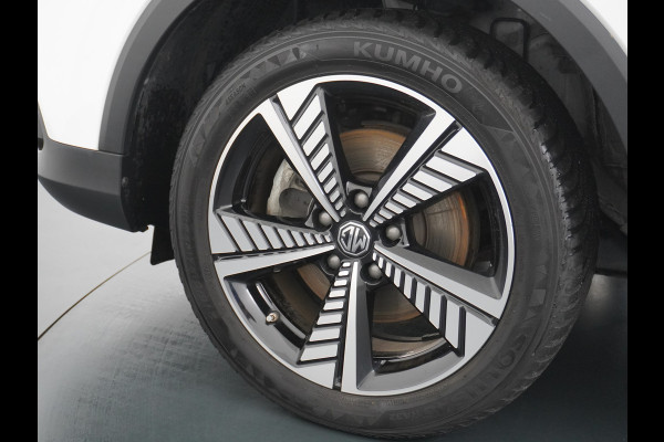 MG ZS AUT. EV Leder Pano-dak Adaptive-Cruise Apple Carplay Android Luxury Navi Camera Airco DAB+ EV45kWh Connected-Services Elec.Stoel+Verwarmd Keyless Lane/Speed Assist Bluetooth Led ESP BAS ASR Botswaarsch.Systeem Bordherkenning Lmv Pdc 3 fase laden