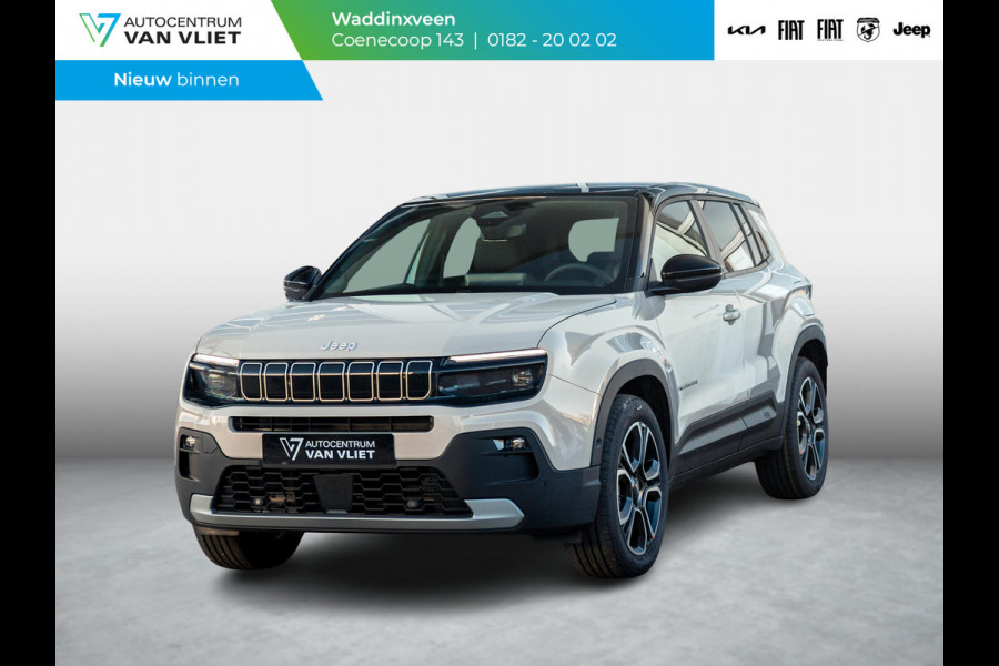 Jeep Avenger Summit 54 kWh | Uit voorraad leverbaar | Schuif/Kanteldak | Winter Pack | Infotainment&Convenience Pack | Warmtepomp
