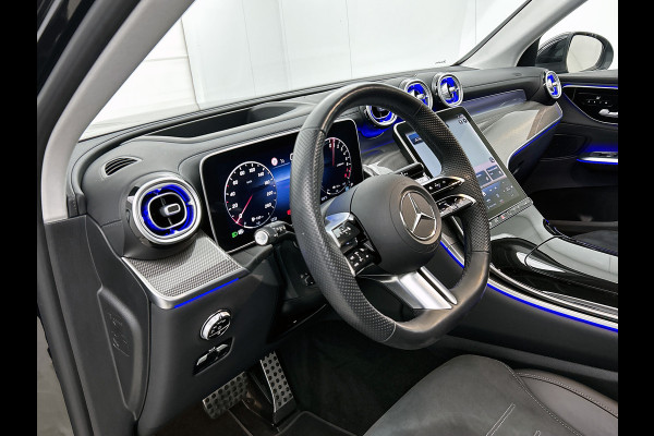 Mercedes-Benz GLC 300 e 4MATIC AMG Plug-In Hybride | 360  graden Camera | Memory seats | Schuifkanteldak | Sfeerverlichting | Chroompakket | Keyless entry Inclusief 24 maanden MB Certified garantie voor Europa.
