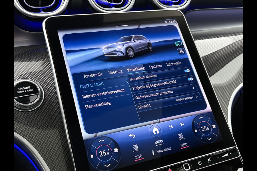 Mercedes-Benz GLC 300 e 4MATIC AMG Plug-In Hybride | 360  graden Camera | Memory seats | Schuifkanteldak | Sfeerverlichting | Chroompakket | Keyless entry Inclusief 24 maanden MB Certified garantie voor Europa.