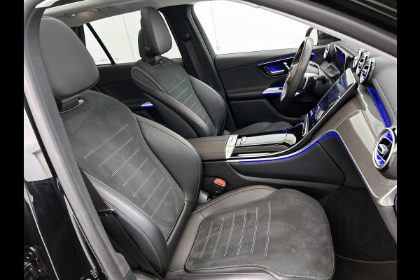 Mercedes-Benz GLC 300 e 4MATIC AMG Plug-In Hybride | 360  graden Camera | Memory seats | Schuifkanteldak | Sfeerverlichting | Chroompakket | Keyless entry Inclusief 24 maanden MB Certified garantie voor Europa.