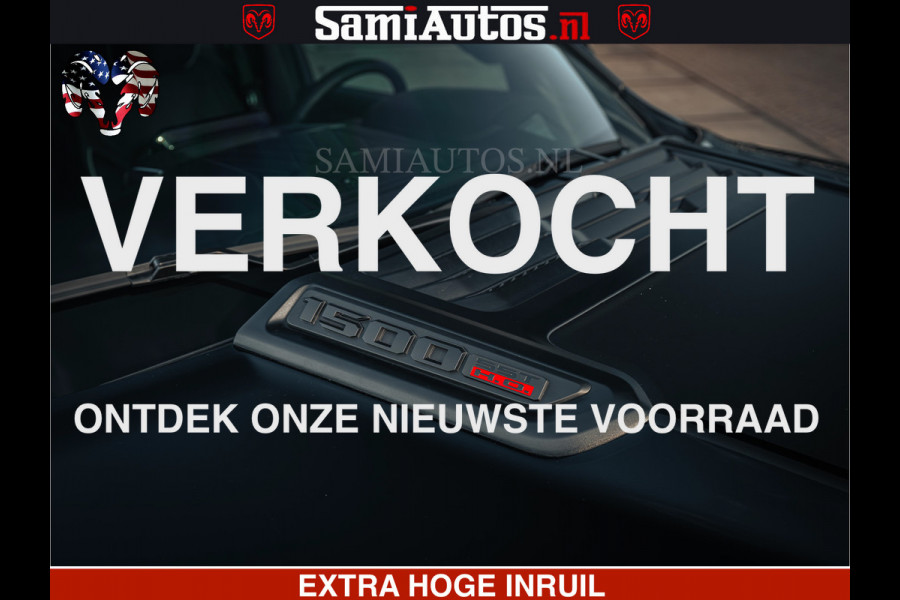 Dodge Ram Limited SPORT H.O 540HP 706Nm | Massage + Full Option | De Meest Luxe en Volle Pick-Up in zijn Klasse | Comfortabele Dubbele Cabine met Royale 5 Zitplaatsen | BPM vrij | Nu Leverbaar uit Voorraad | Voorraad Nr 2348 - 5158