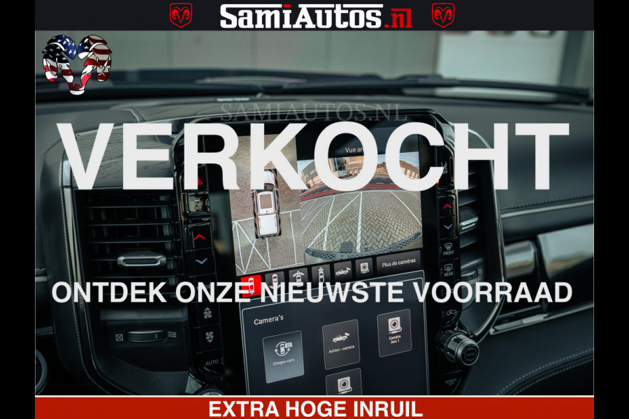 Dodge Ram Limited SPORT H.O 540HP 706Nm | Massage + Full Option | De Meest Luxe en Volle Pick-Up in zijn Klasse | Comfortabele Dubbele Cabine met Royale 5 Zitplaatsen | BPM vrij | Nu Leverbaar uit Voorraad | Voorraad Nr 2348 - 5158