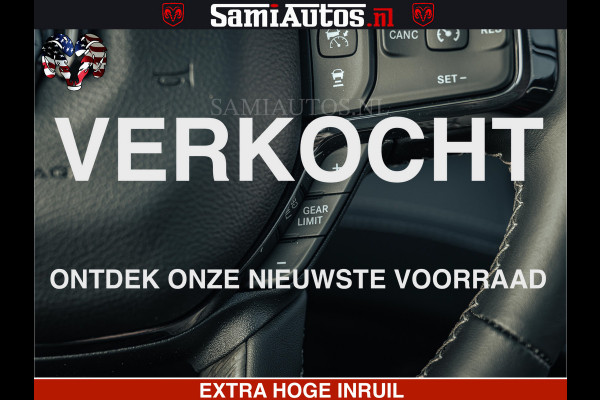 Dodge Ram Limited SPORT H.O 540HP 706Nm | Massage + Full Option | De Meest Luxe en Volle Pick-Up in zijn Klasse | Comfortabele Dubbele Cabine met Royale 5 Zitplaatsen | BPM vrij | Nu Leverbaar uit Voorraad | Voorraad Nr 2348 - 5158