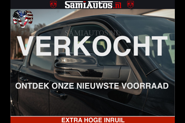 Dodge Ram Limited SPORT H.O 540HP 706Nm | Massage + Full Option | De Meest Luxe en Volle Pick-Up in zijn Klasse | Comfortabele Dubbele Cabine met Royale 5 Zitplaatsen | BPM vrij | Nu Leverbaar uit Voorraad | Voorraad Nr 2348 - 5158
