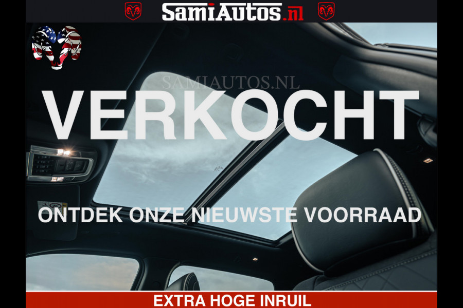 Dodge Ram Limited SPORT H.O 540HP 706Nm | Massage + Full Option | De Meest Luxe en Volle Pick-Up in zijn Klasse | Comfortabele Dubbele Cabine met Royale 5 Zitplaatsen | BPM vrij | Nu Leverbaar uit Voorraad | Voorraad Nr 2348 - 5158