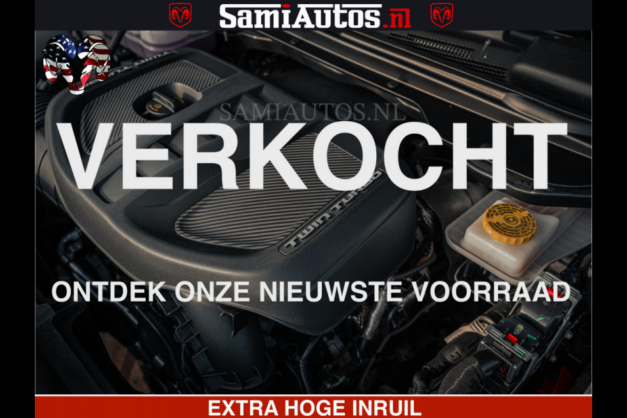 Dodge Ram Limited SPORT H.O 540HP 706Nm | Massage + Full Option | De Meest Luxe en Volle Pick-Up in zijn Klasse | Comfortabele Dubbele Cabine met Royale 5 Zitplaatsen | BPM vrij | Nu Leverbaar uit Voorraad | Voorraad Nr 2348 - 5158