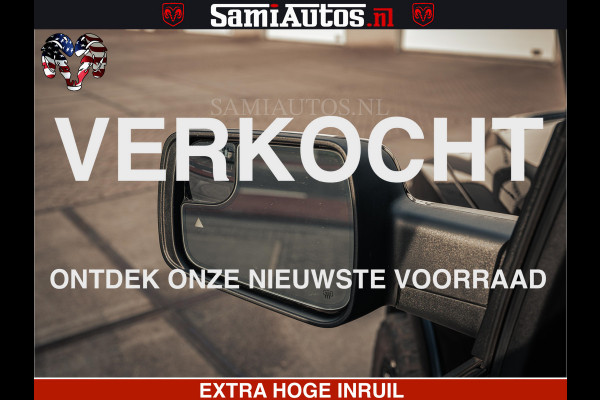 Dodge Ram Limited SPORT H.O 540HP 706Nm | Massage + Full Option | De Meest Luxe en Volle Pick-Up in zijn Klasse | Comfortabele Dubbele Cabine met Royale 5 Zitplaatsen | BPM vrij | Nu Leverbaar uit Voorraad | Voorraad Nr 2348 - 5158