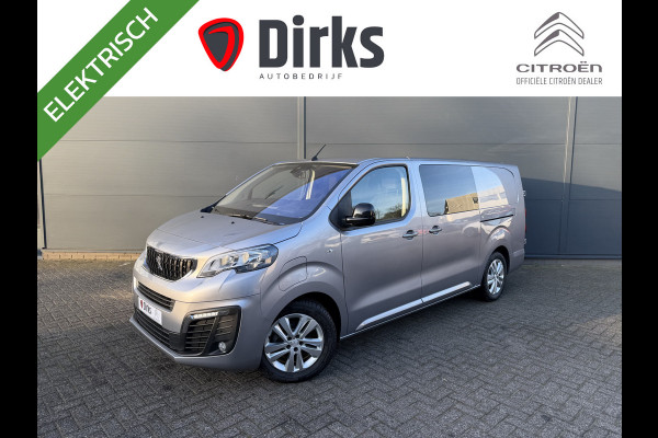 Peugeot e-Expert DC 75 kWh (Stoelverwarming - 2x Schuifdeuren - Keyless Entry - Laadruimte betimmering - Automatische Airco - Navigatie - Parkeer