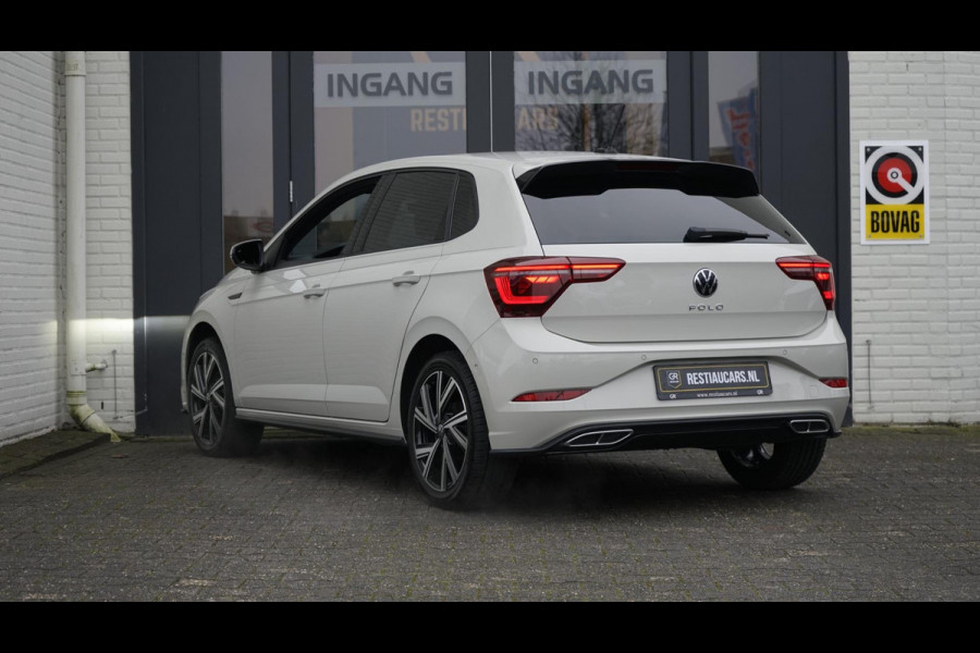 Volkswagen Polo 1.0 TSI 3x R-Line 110PK AUTOMAAT-ACC-CAMERA-CARPLAY-DAB-GROOT NAVI-IQ LIGHT-KEYLESS-VIRTUEEL