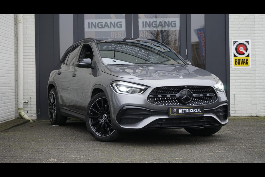 Mercedes-Benz GLA 250 4MATIC AMG NIGHT AUTOMAAT-360 CAMERA-AMBIANCE-BURMESTER-KEYLESS-NAVIGATIE-PANO-WINTER-Etc.