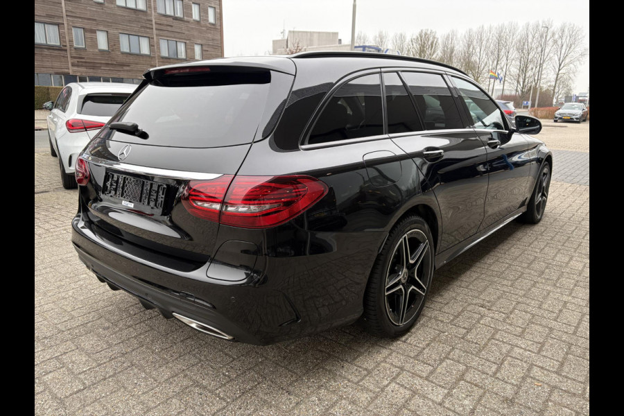 Mercedes-Benz C-Klasse Estate 300e T AMG Line | Plug-in Hybride | PHEV | Panoramadak |  Stoelverwarming | Achteruitrijcamera | Eektrisch vestelbare stoelen | Dealer onderhouden